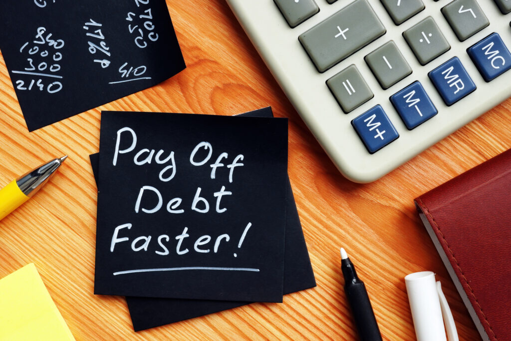 Pay off debt faster with credit connections